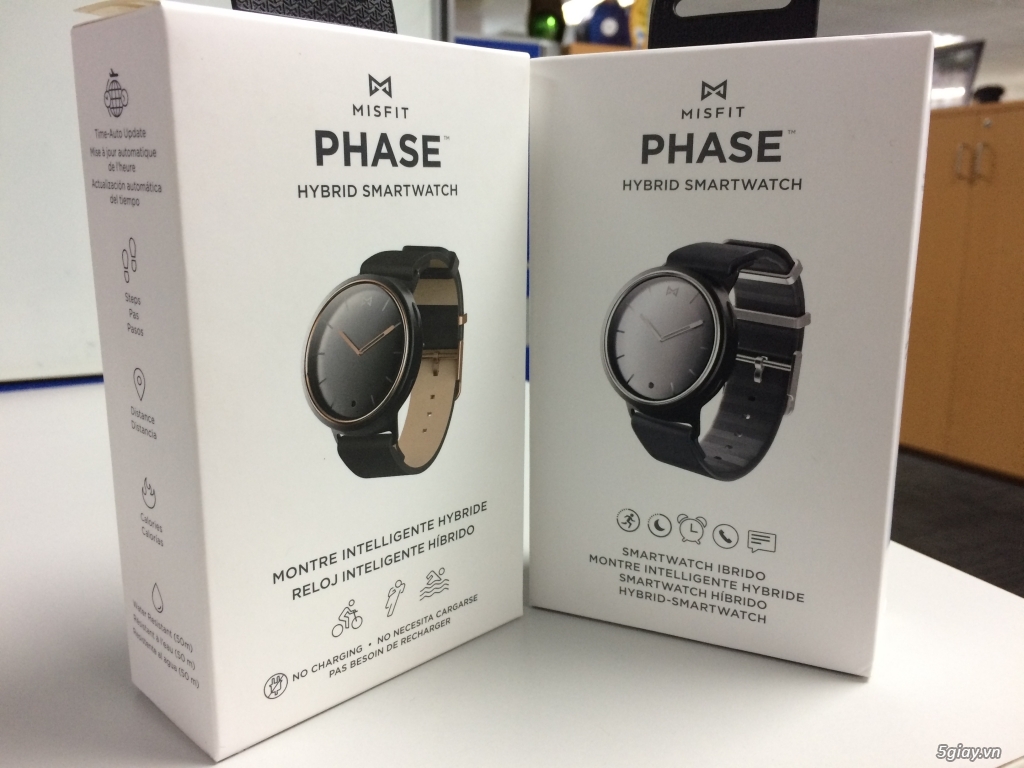 Đồng hồ thông minh misfit phase cao cấp xách tay từ USA - 3