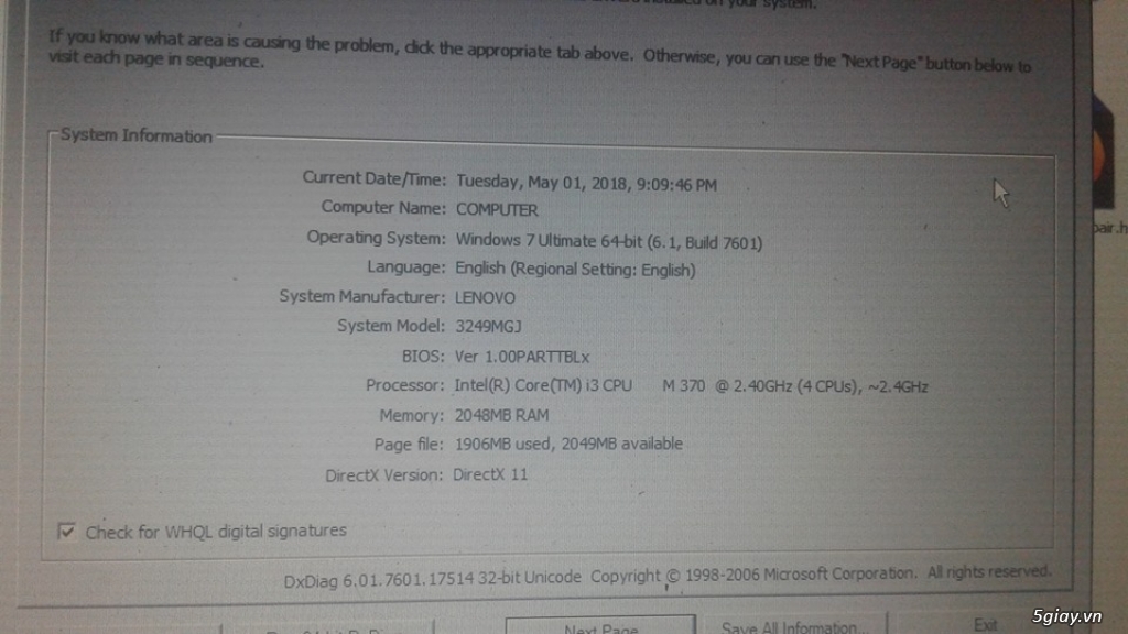 Lenovo Thinkpad core i3 2tr5 - 1