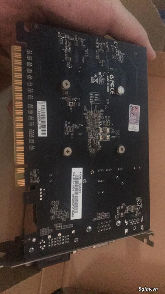 Cần Bán 5 VGA MSI GT730k OC 1G dr5 bảo hành hãng 4/2019