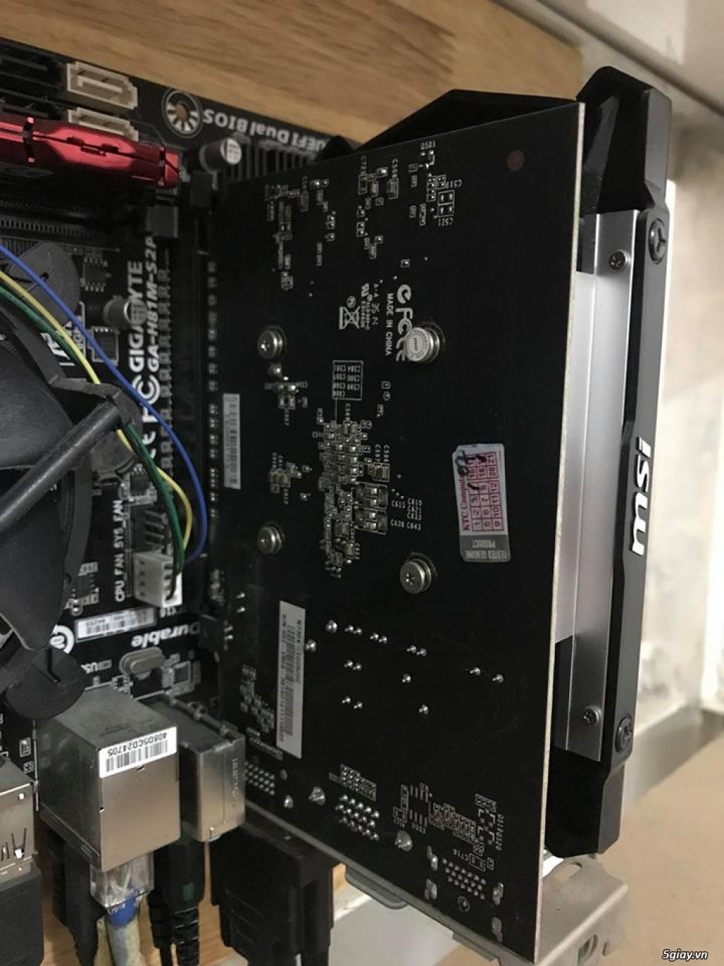 Cần Bán 5 VGA MSI GT730k OC 1G dr5 bảo hành hãng 4/2019 - 2