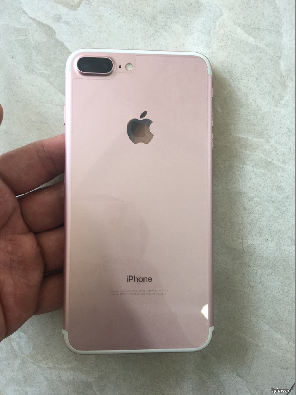 Iphone 7 Plus 256g Rose Gold bản USA nam tính cực hiếm - 9