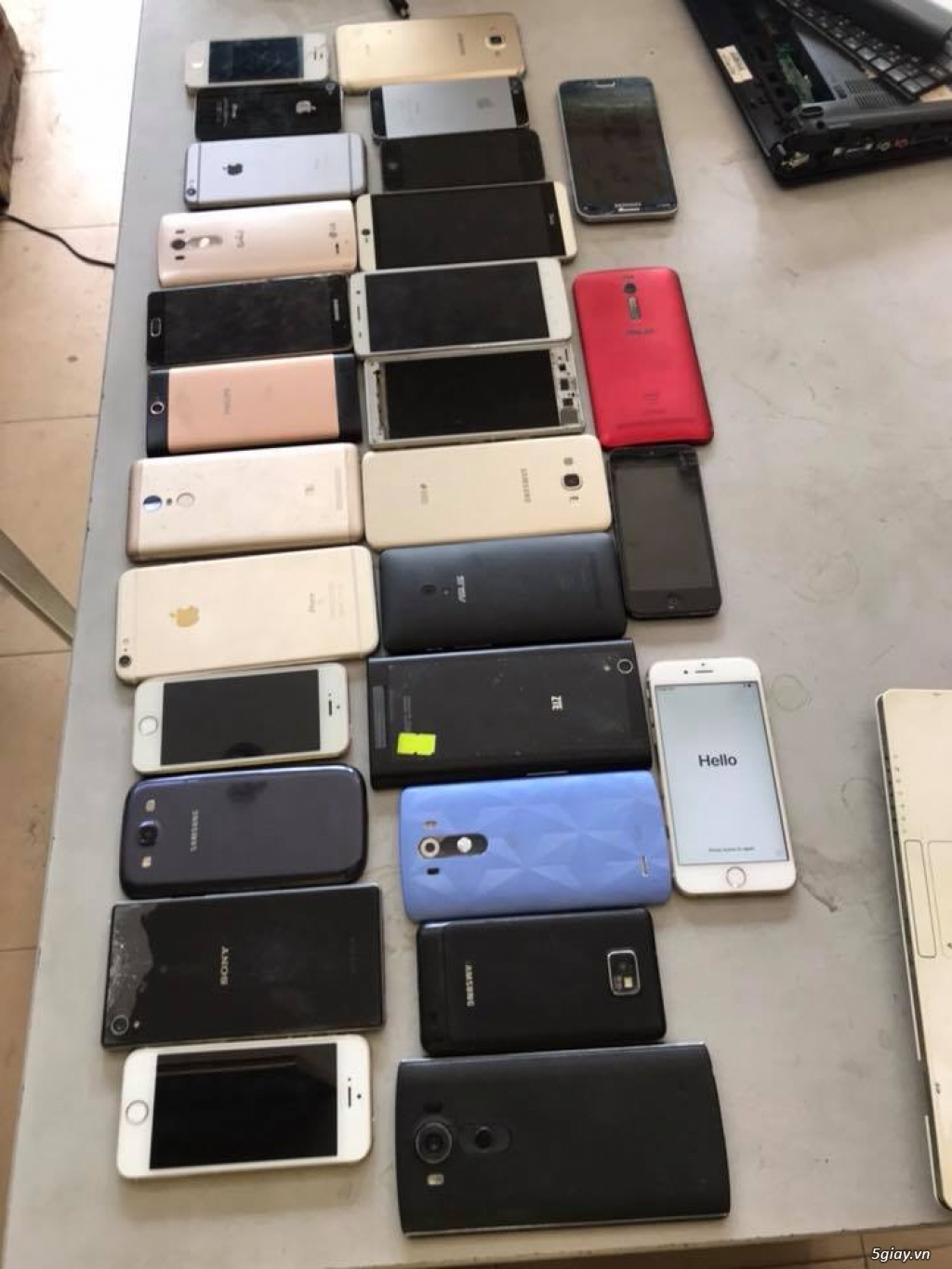 thanh lý nhiều xác điện thoại a8,j7.a5,v10,g3,5s,iphone 6... - 2