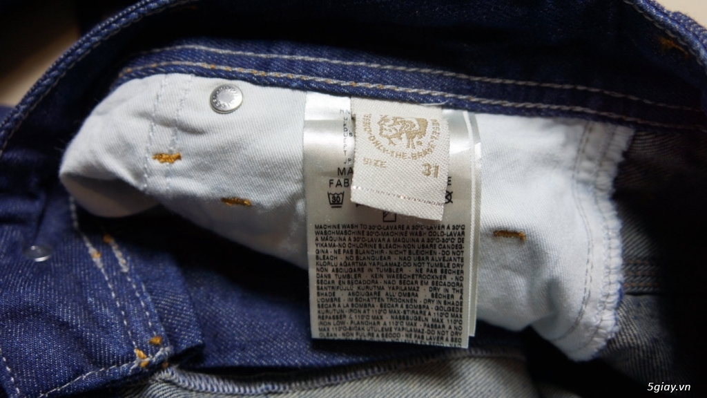 Hàng hiệu 2nd authetic: Diesel, Gtar,Armani, Dolce Gabbana, Levi's..... - 38