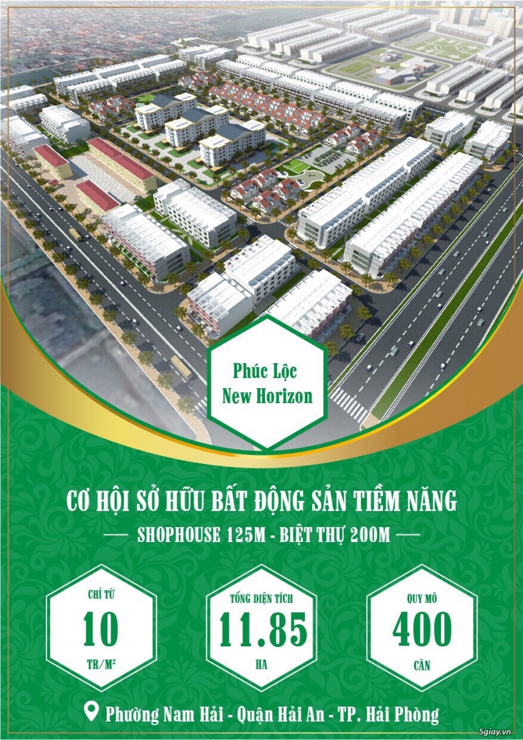 Bán đất nền dự án Phúc Lộc giá đầu tư chỉ 10.5tr/m2 - 2
