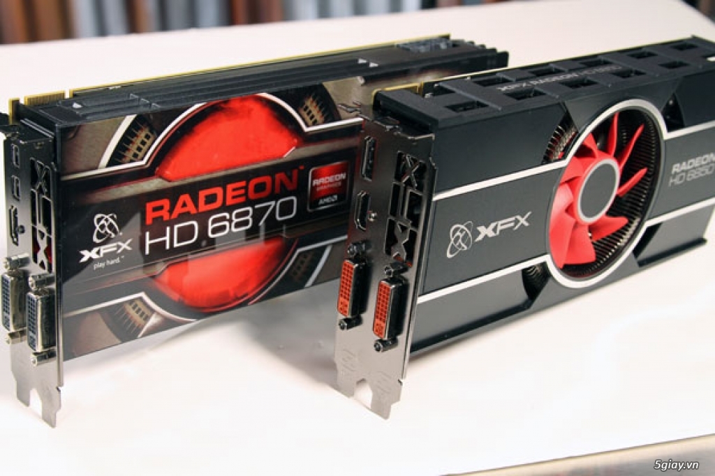 Bán vga XFX HD6870 hiếm đẹp giá rẽ - 1