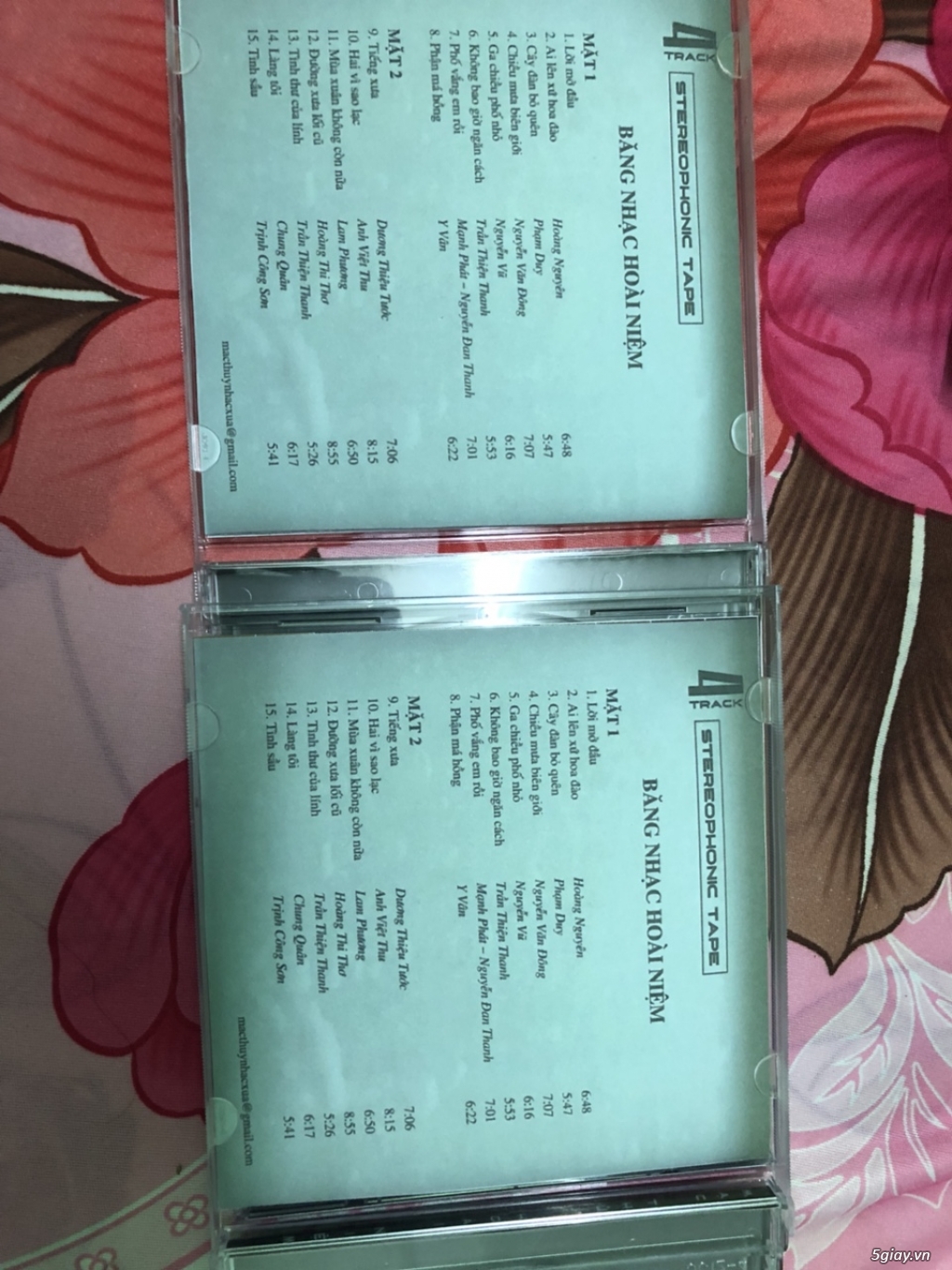 Đĩa CD F1 Phono Mitsubishi Mạc Thủy - Hoài niệm - 3