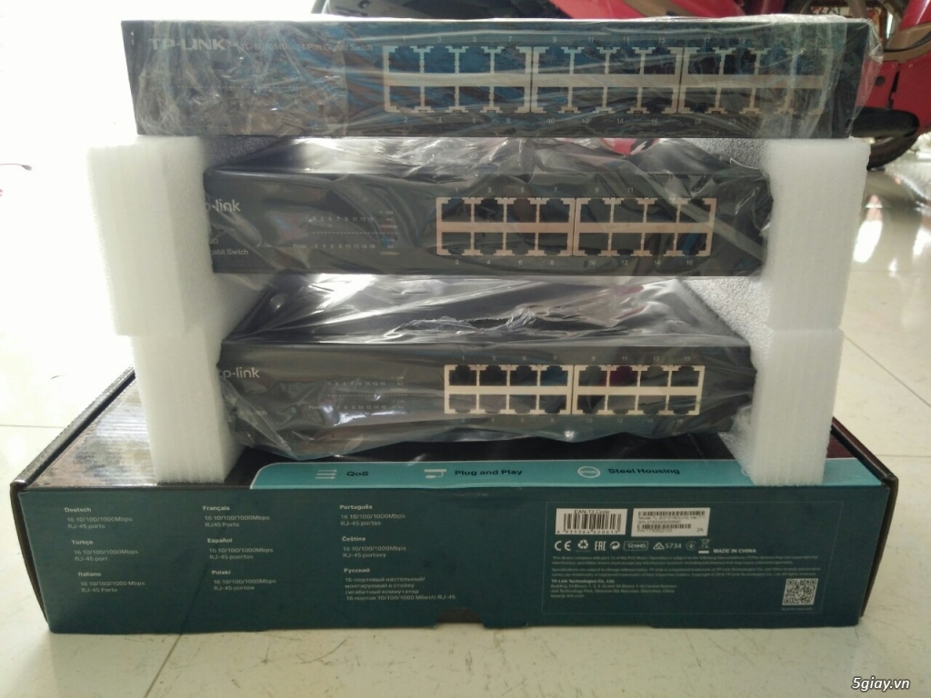 Cần bán: Switch TP-LINK TL-SG1016D + TL-SG1024D - 2