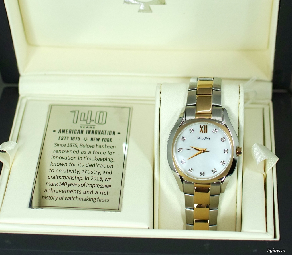 Đồng hồ nữ xách tay chính hãng Seiko,Bulova,Hamilton,MontBlanc,MK,.. | 5giay