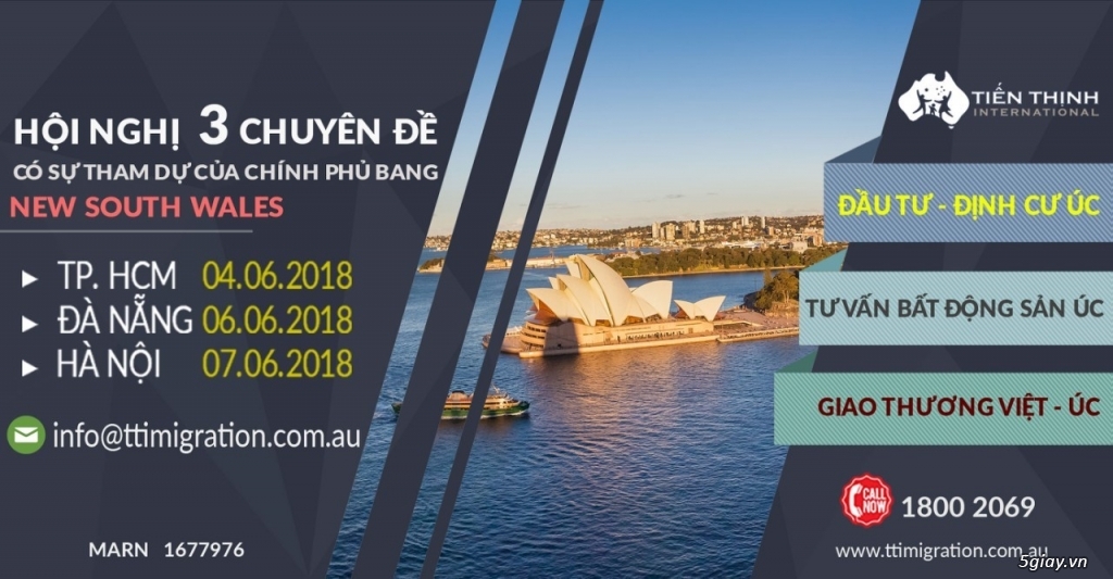 Sự kiện: Kết nối giao thương - Đầu tư - Định cư Úc