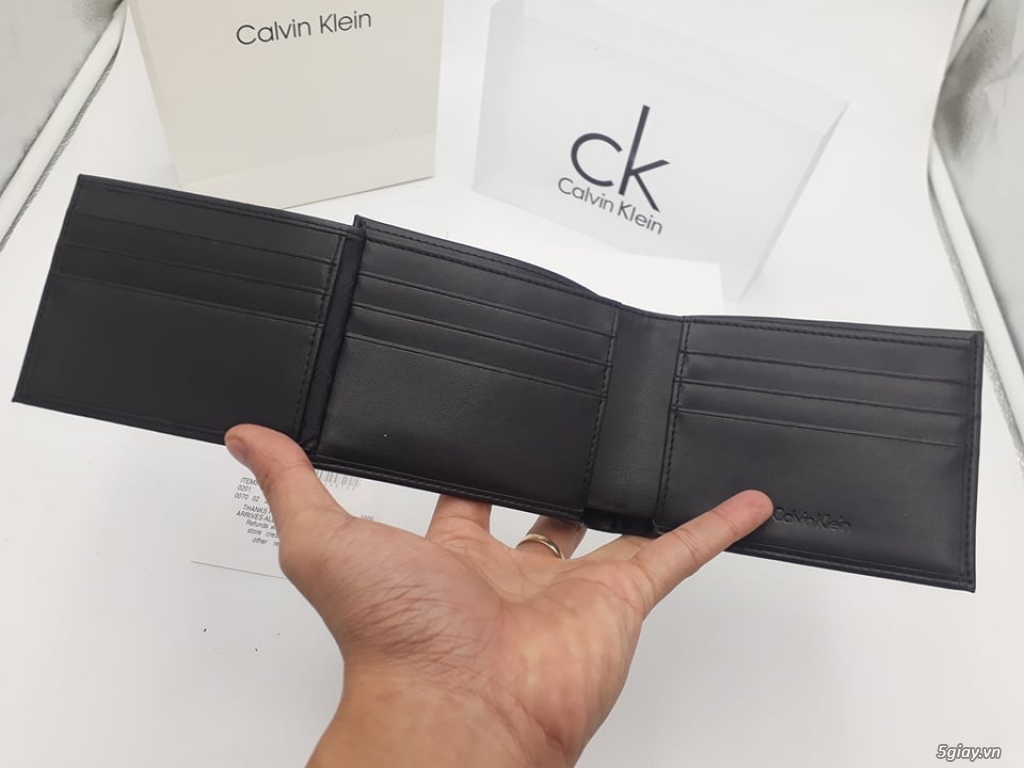 Ví da, bóp da Calvin Klein chính hiệu cực kì đẹp và sang trọng!!! - 2