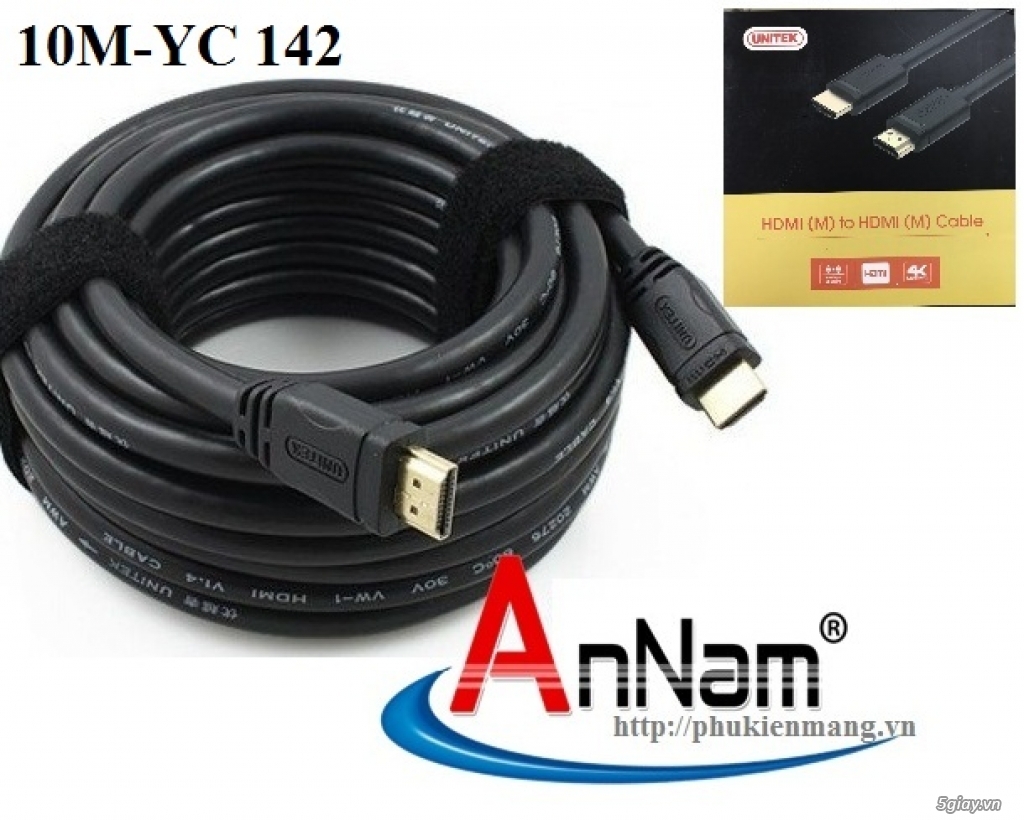 Phân phối cáp HDMI unitek 10M