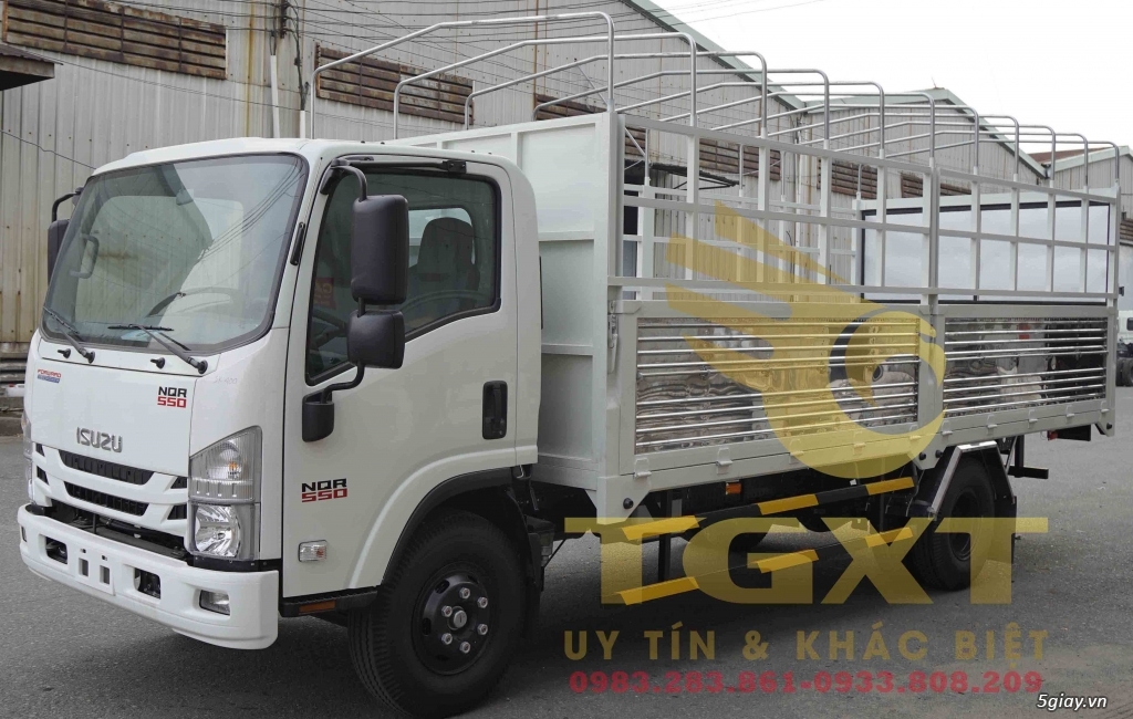 xe tai 5t5 isuzu,5t nqr75le4 đời 2018 - 4