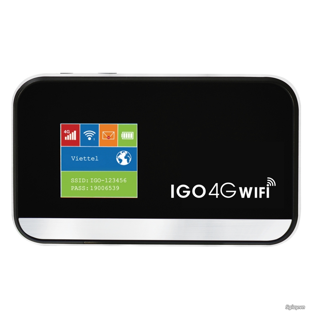 Bộ phát wifi 4G IGO - A368 có hỗ trợ Repeater