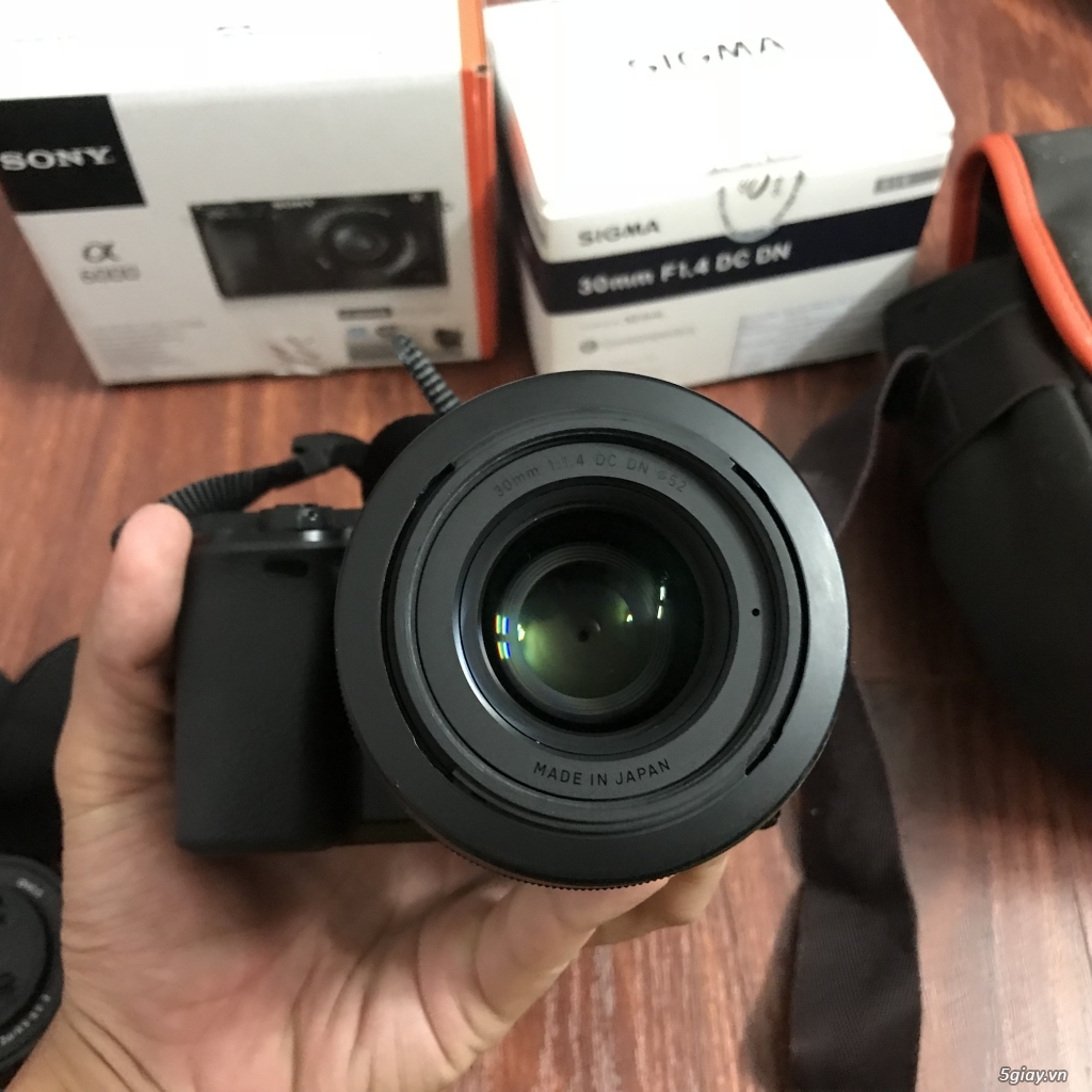 Bán A6000 kit sigma 30 1.4 likenew