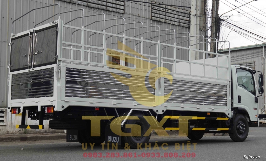 xe tai 5t5 isuzu,5t nqr75le4 đời 2018 - 2
