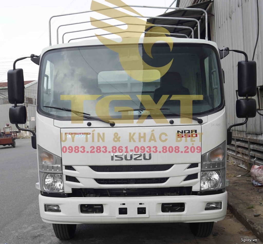 xe tai 5t5 isuzu,5t nqr75le4 đời 2018 - 1