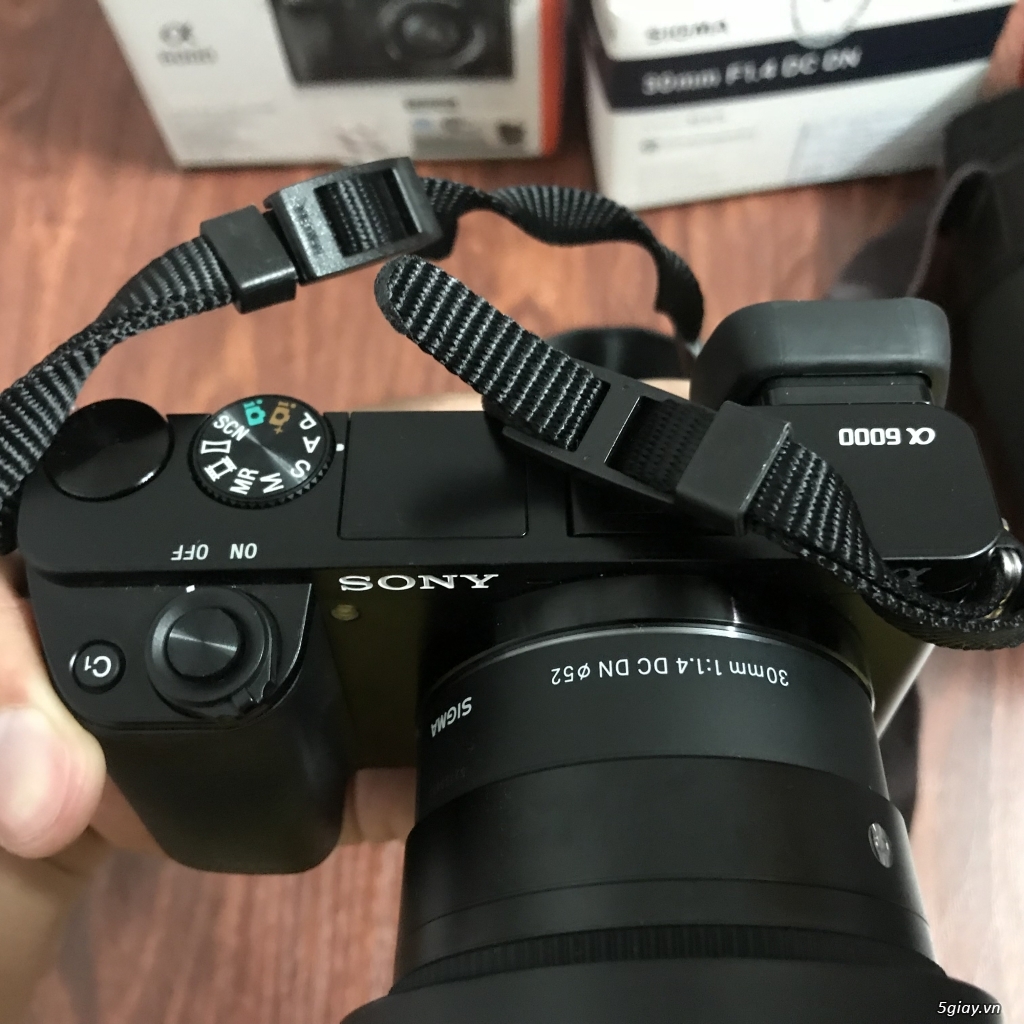 Bán A6000 kit sigma 30 1.4 likenew - 1