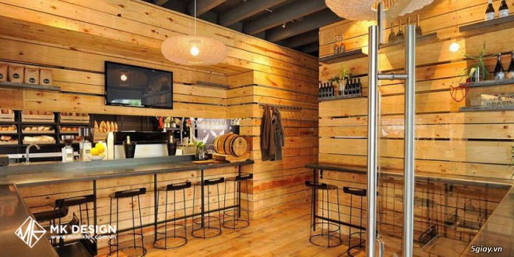 5 mẫu thiết kế quán cafe Minh Kiệt ấn tượng cho người mới mở quán - 4
