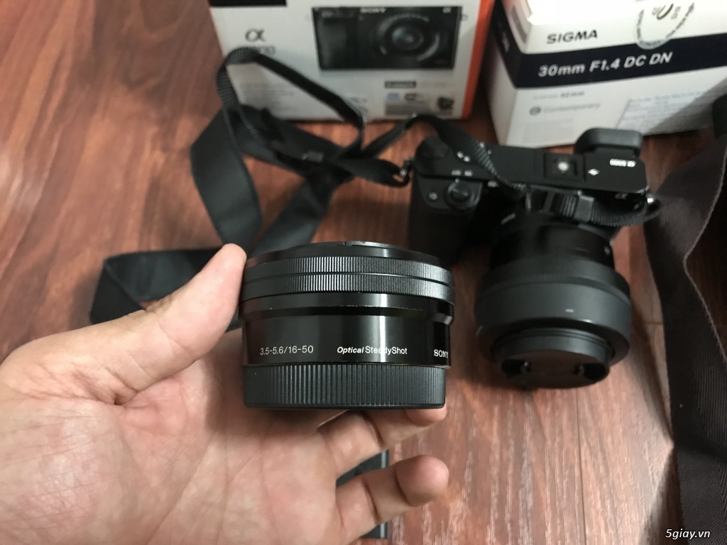 Bán A6000 kit sigma 30 1.4 likenew - 2