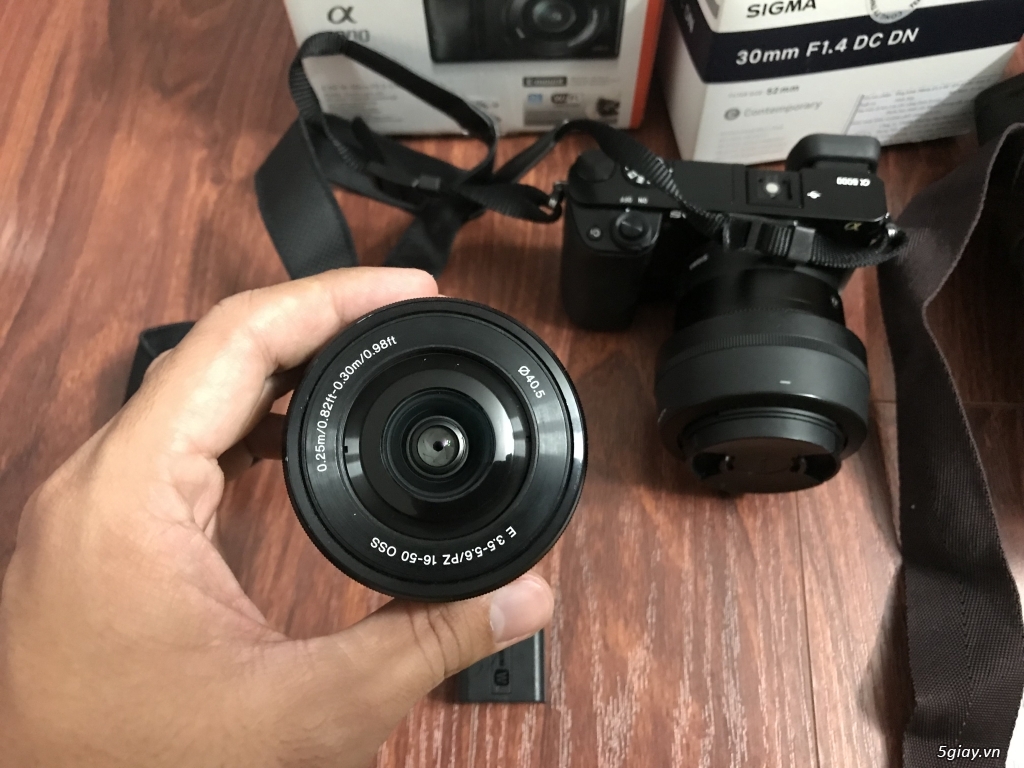 Bán A6000 kit sigma 30 1.4 likenew - 4