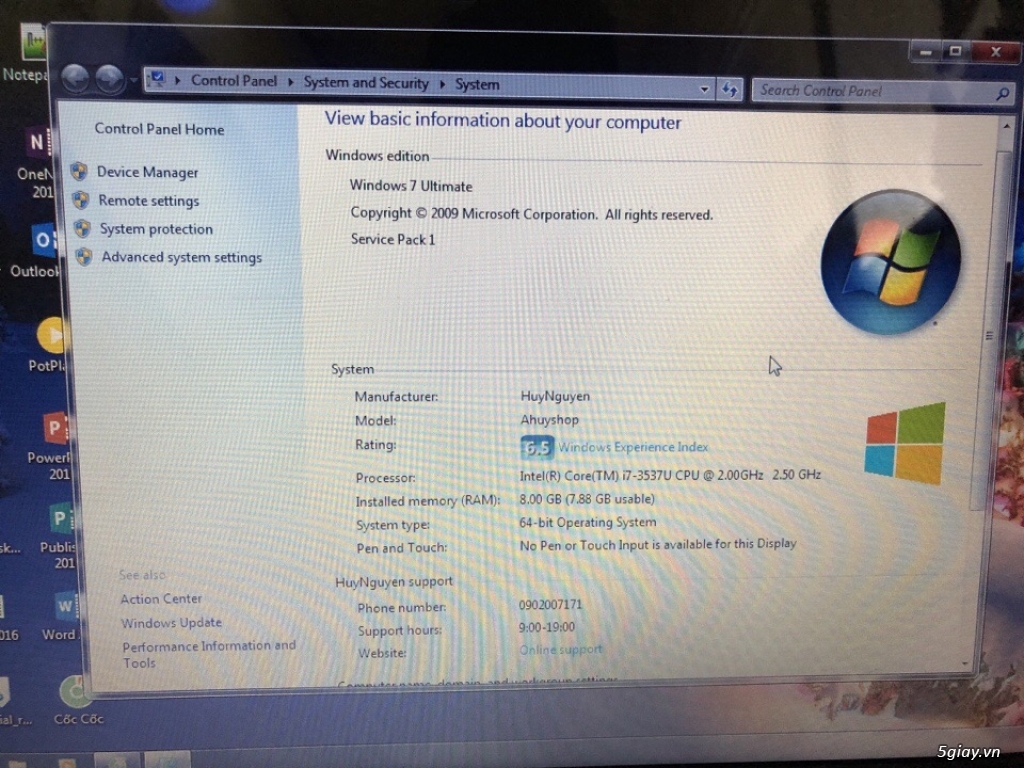 Dell Inspiron 15 3521 - Intel Core i7 - 3