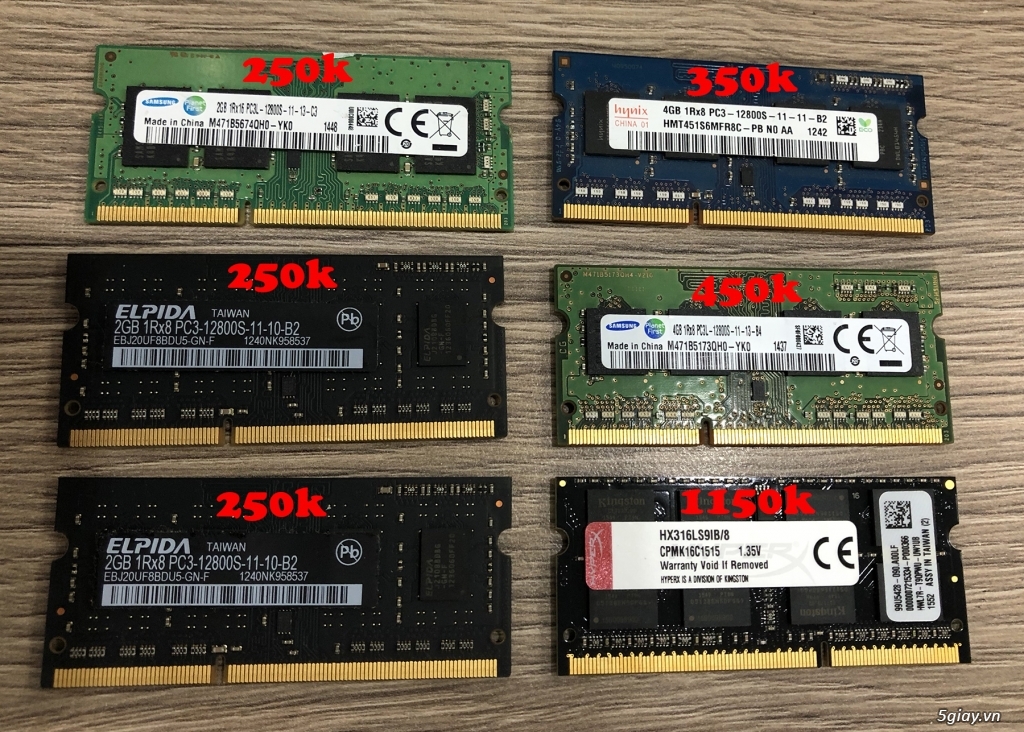 HDD Seagte (External) (Laptop/Imac) + Ram 2/4/8GB tháo máy - 3