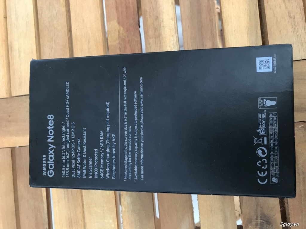 Bán note 8 gold mới 99.99% - 3