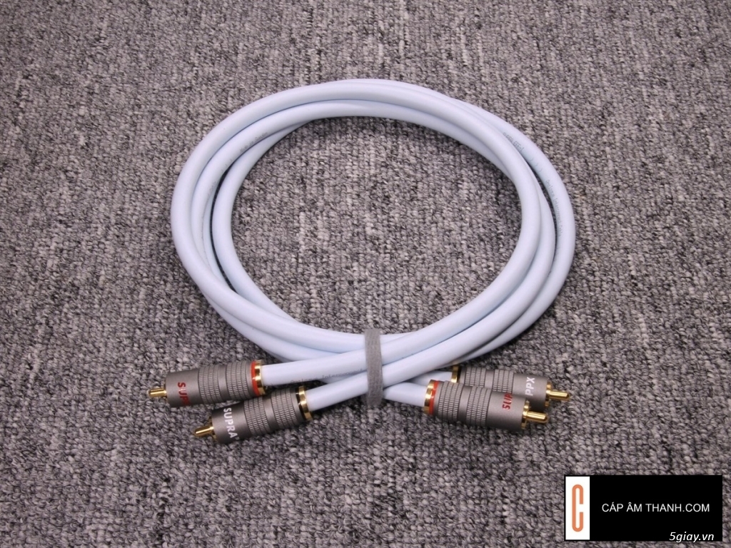 Bán Dây Tín Hiệu RCA Analog Supra Cables EFF-IX Like New 98%