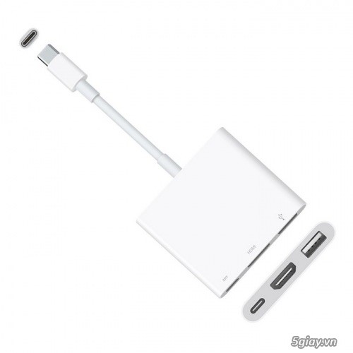 USB type C to HDMI, USB 3.0, USB 3.1 (type C)