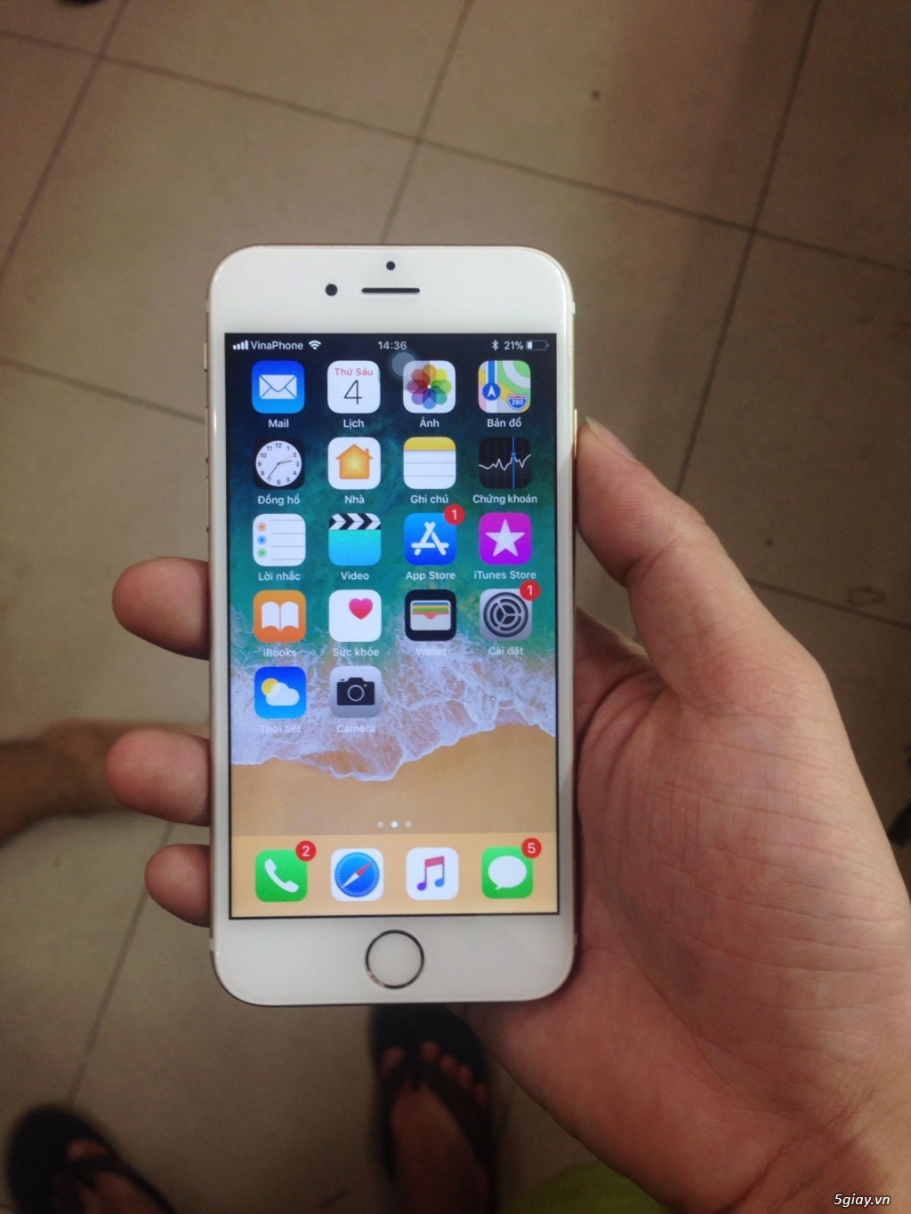 Iphone 6 Gold 16gb hàng đẹp zin like 99.999% - 3