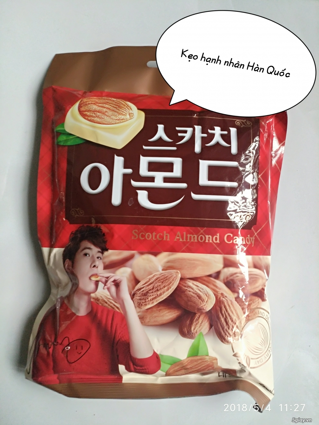 KẸO HẠNH NHÂN HÀN QUỐC