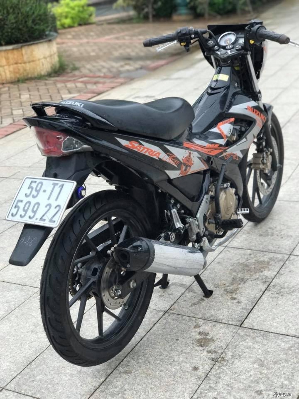 Raider150 Đk2014 bs cặp 5.99.22, tem chế satria, xe zin sang tên 1 nôt