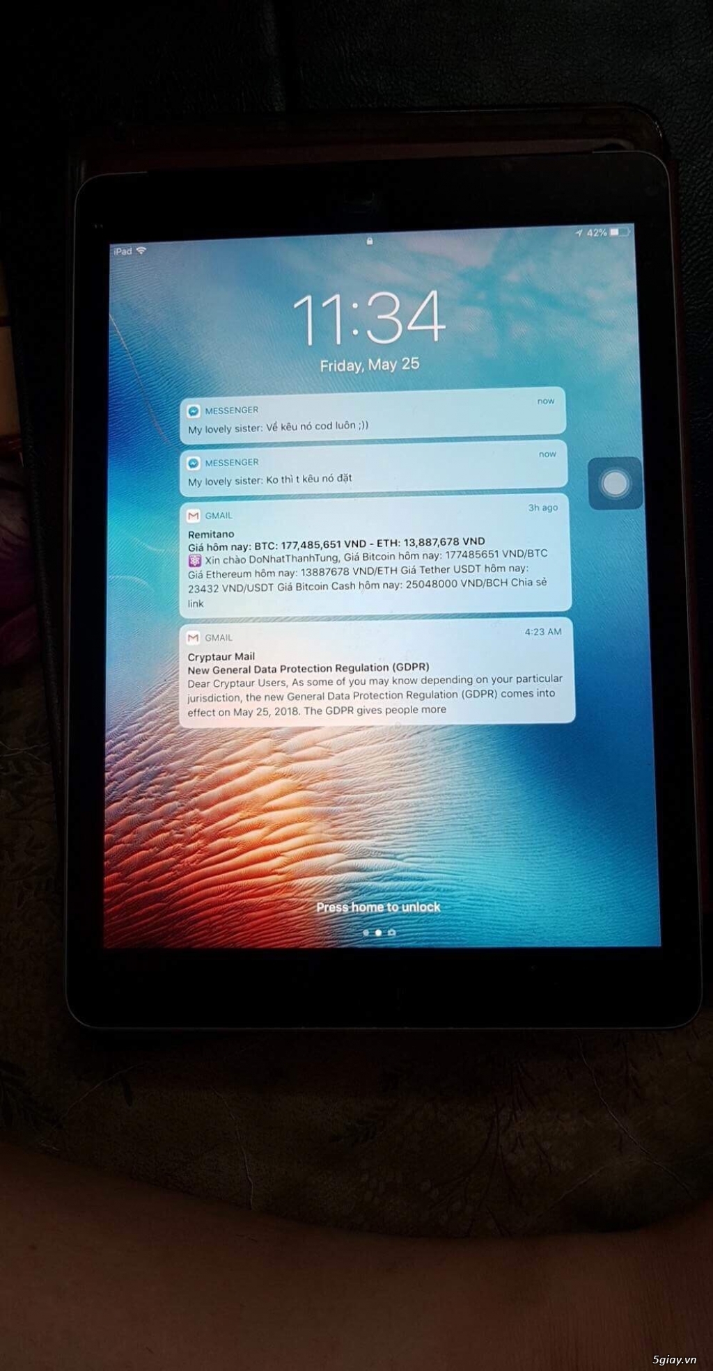 Cần bán ipad air 2 64gb - 3