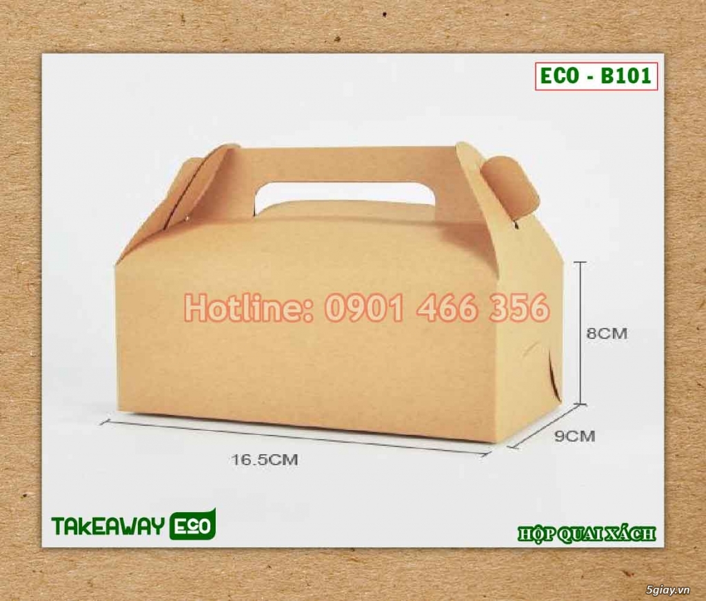 Hộp giấy đựng gà chiên - 8