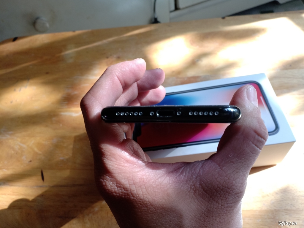 IPHONE X 256gb 99,99℅ hàng CTY FULLBOX bh 19/1/2019 25tr5 đâyyyyyy!!!! - 1