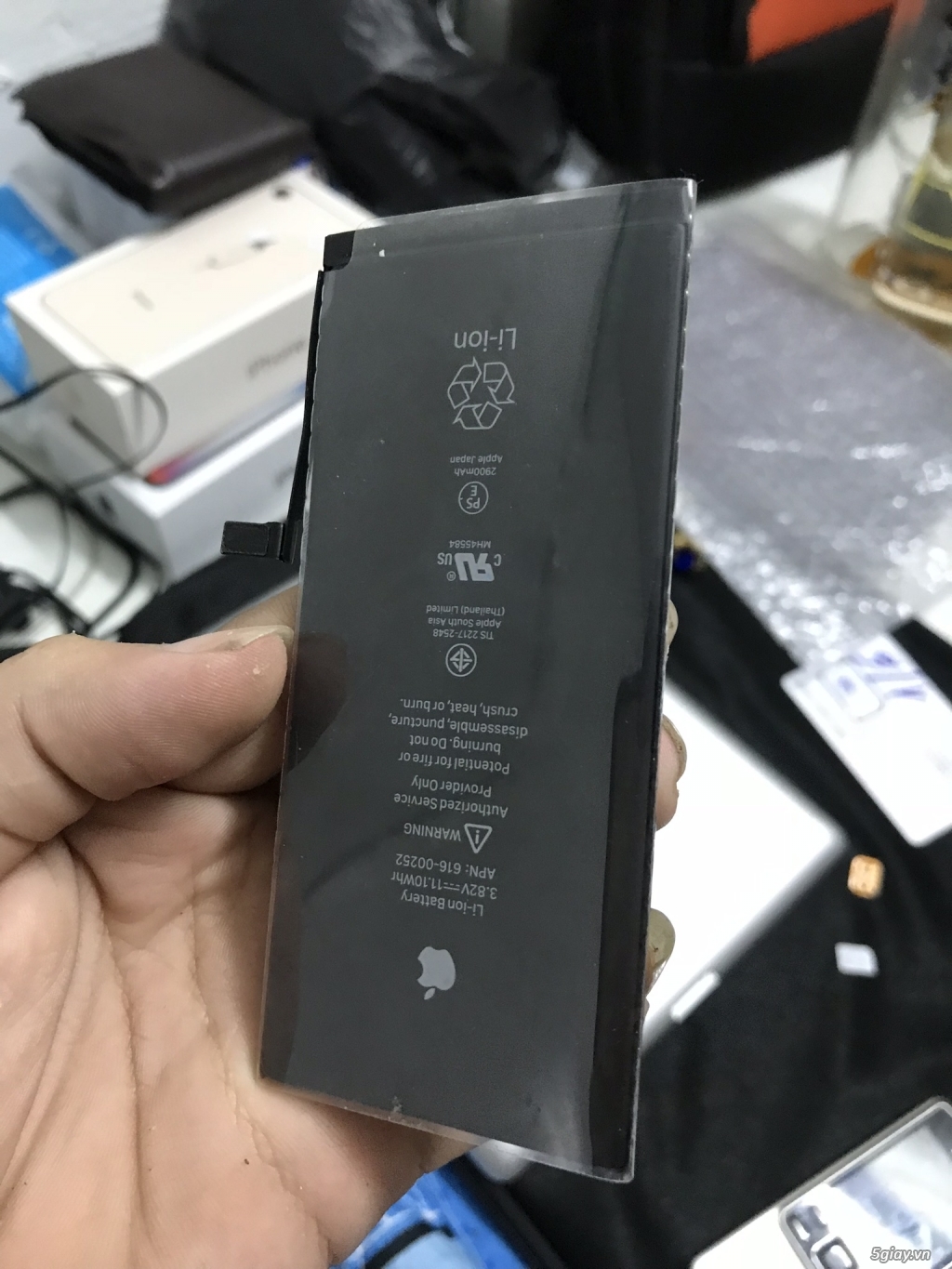 Pin Zin 7 Plus bóc máy Icloud độ chai ít hơn 3%