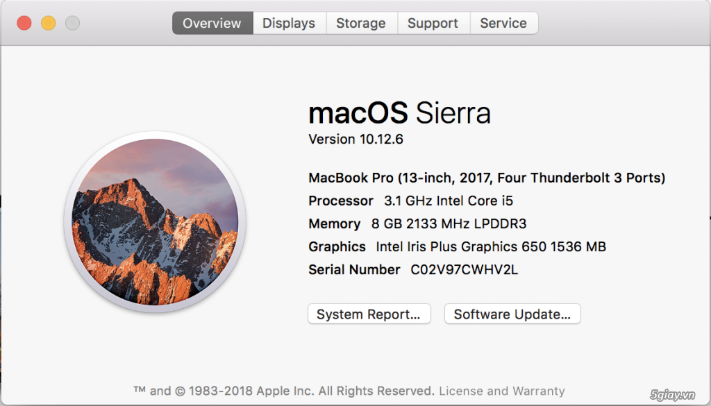 Macbook Pro touchbar 13inch 2017 - 1