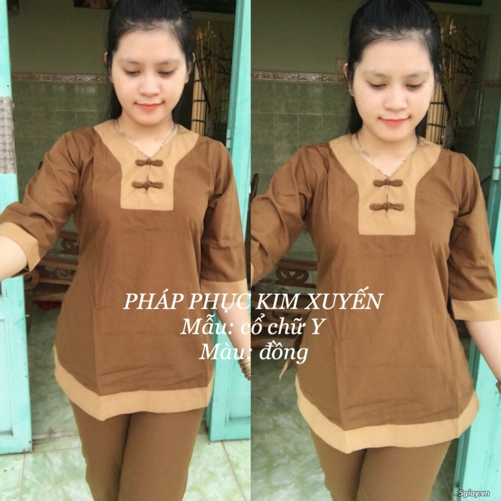 Đồ lam Phật tử đi chùa - 1