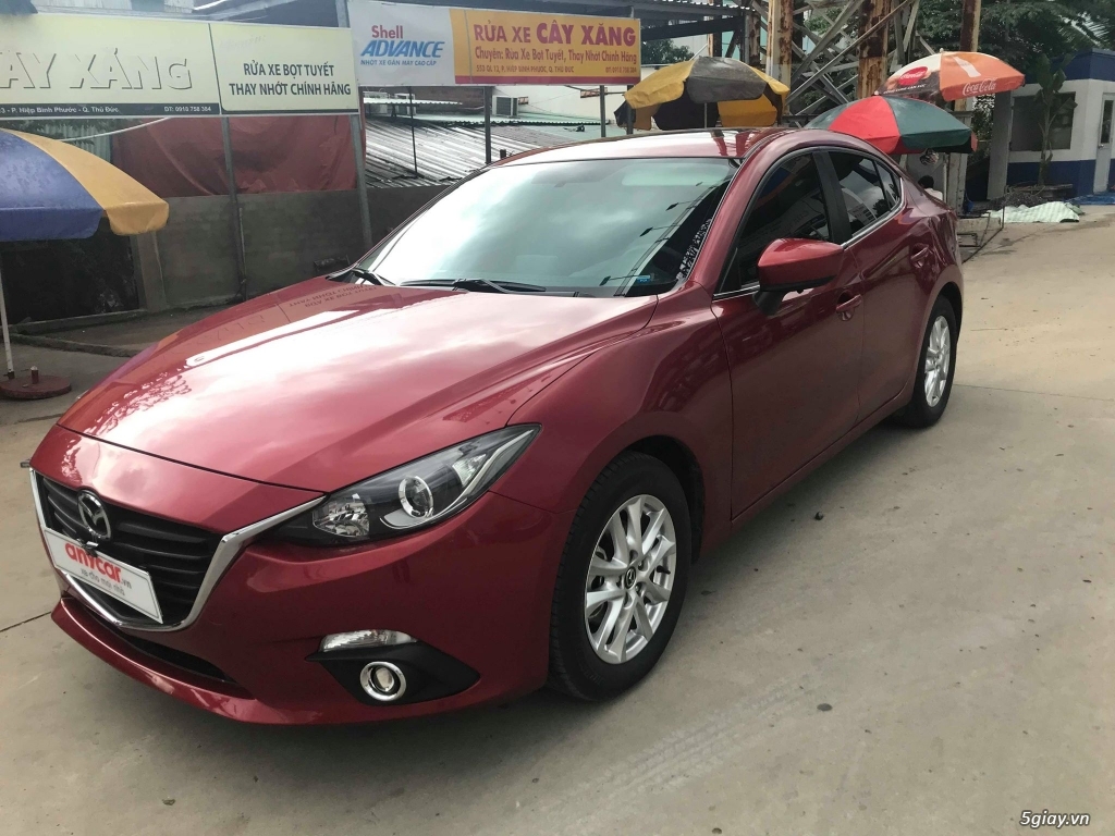 Mazda 3 1.5AT màu đỏ, đời 2016, xe cá nhân một đời chủ - 1