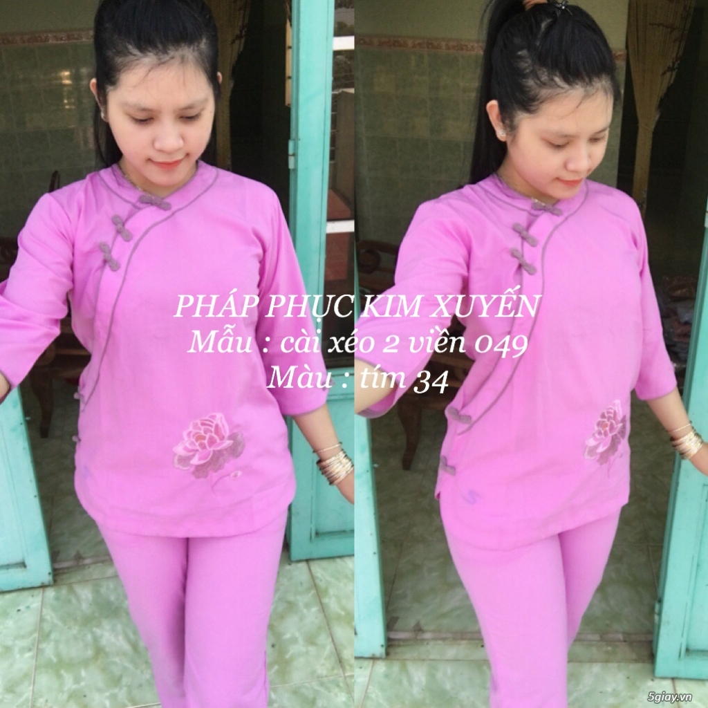 Đồ lam Phật tử đi chùa - 3