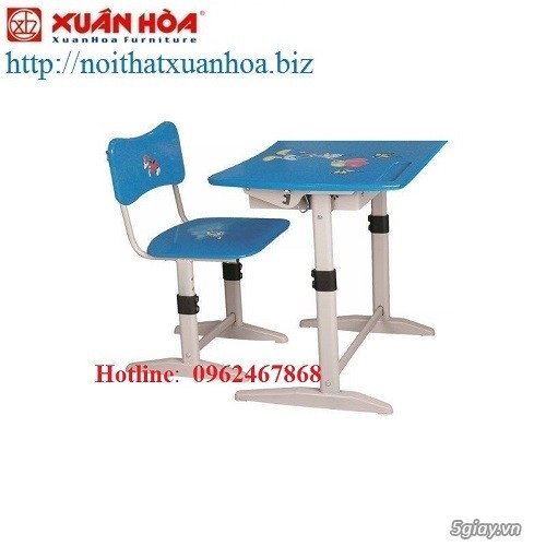 Bàn học sinh trung học xuân hòa chính hãng uy tín tại Hà Nội - 3