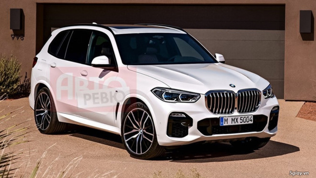 Lộ thiết kế tuyệt đẹp của BMW X5 thế hệ mới