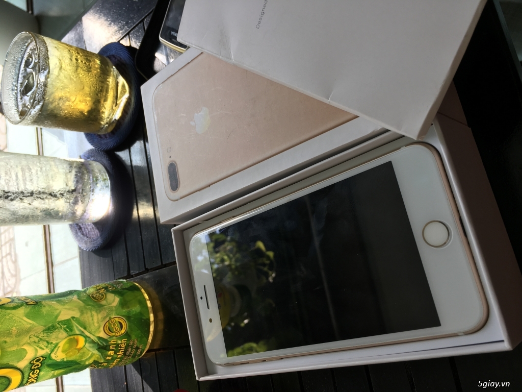 Iphone 7 Plus Gold Lock 32GB Nguyên Zin, bao test thợ thuyền - 2
