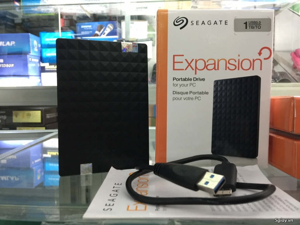 Ổ cứng di động Seagate Expansion 1T giá chỉ có 1490K