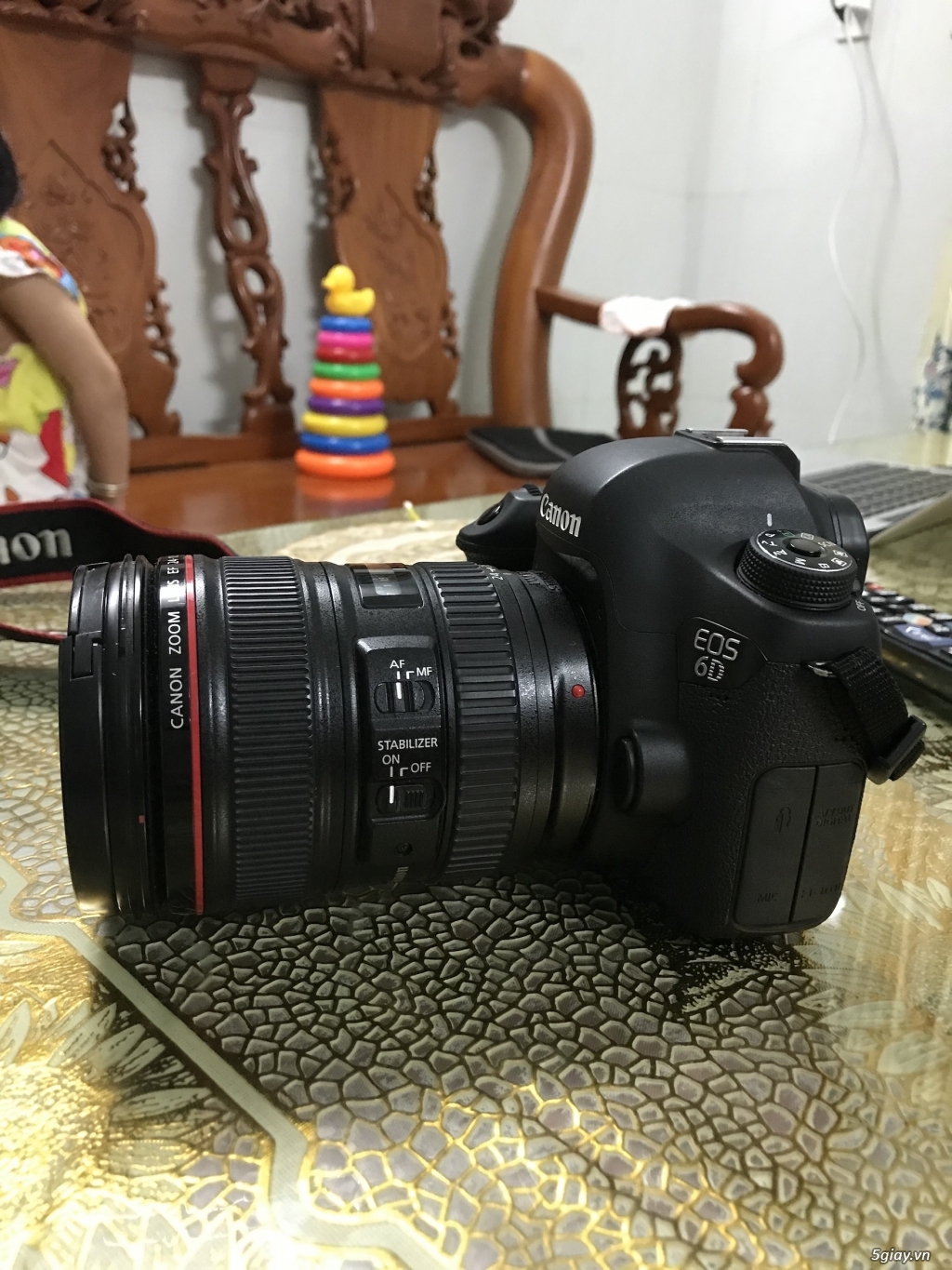 Canon 6D + Lens 24-105mm 1:4 L IS USM xách tay từ Mỹ - 1
