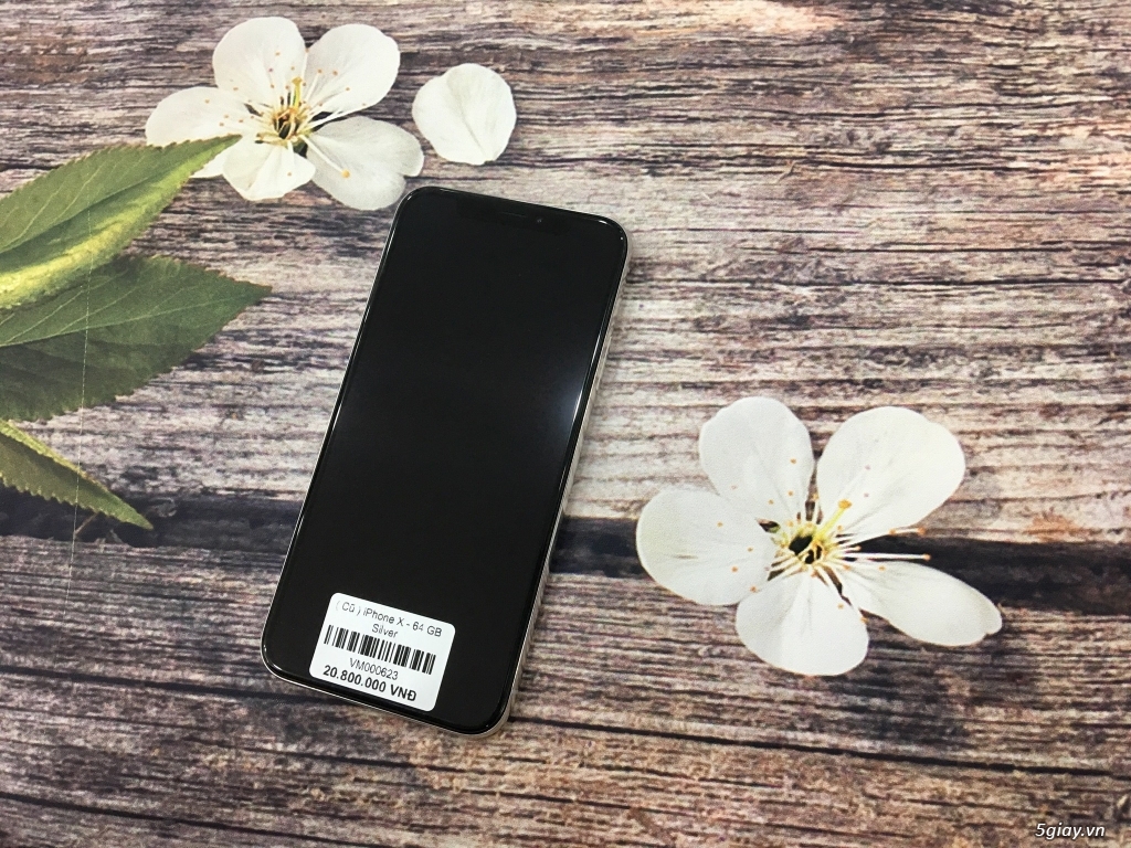 iPhone X - 64GB hàng trưng bày chua sư dung 99% còn BH - 2