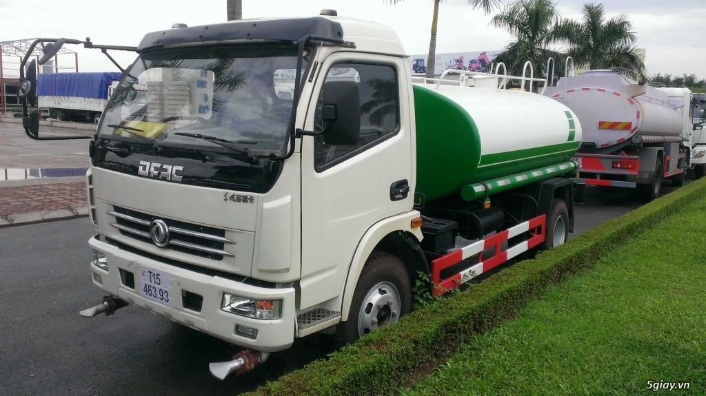 XE PHUN NƯỚC RỬA ĐƯỜNG DONGFENG 5 KHỐI - 1