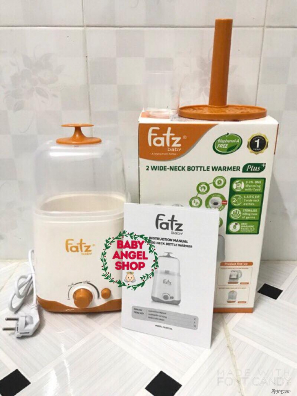 Máy hâm sữa Fatz Baby Hàn Quốc mới 100% giá rẻ - 9