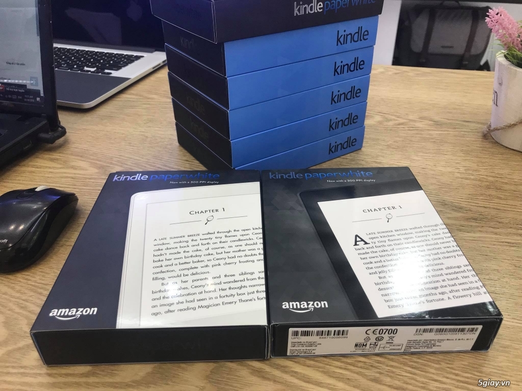 Máy Đọc Sách Kindle Amazone hàng tốt nguyên Seal - 2
