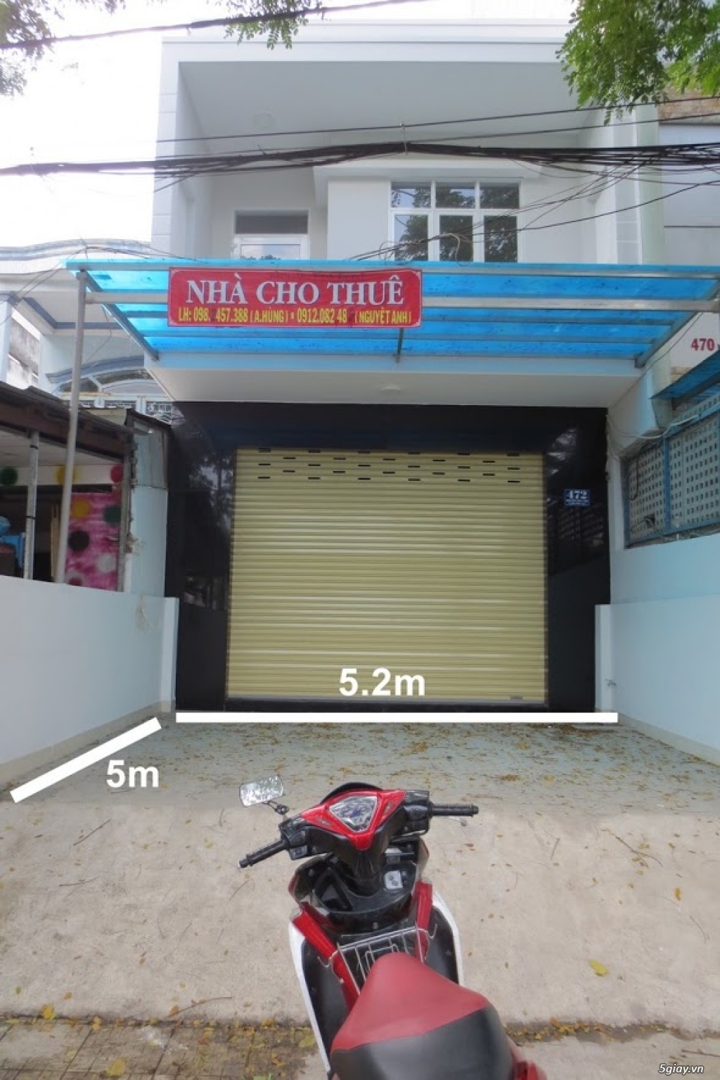 Q7 Cho thuê nhà mặt tiền đường Nguyễn Văn Linh Nguyễn Thị Thập 5.2x18m - 10
